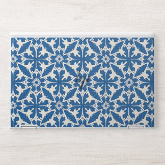 Boho Pattern in Blue – Elegant & Bold HP Laptop Skin