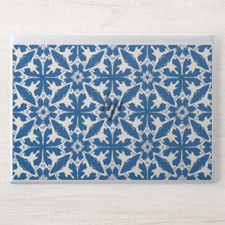 Boho Pattern in Blue – Elegant & Bold HP Laptop Skin