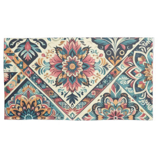 BOHO pattern King size Pillow Case