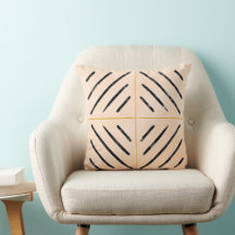 Boho pattern neatral black and creme feminine