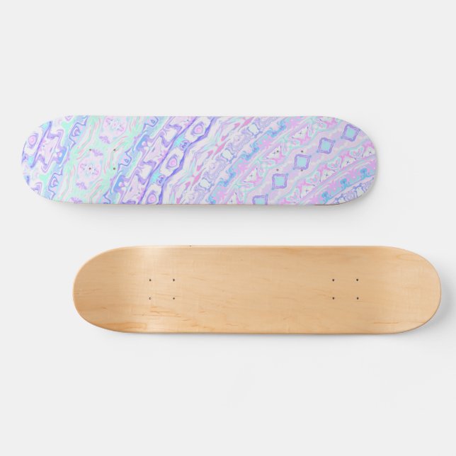Boho Pattern  Skateboard (Horz)