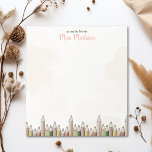 Boho Pencils Teacher Appreciation Personalized Notepad<br><div class="desc">Embrace the artistic spirit of teaching with our Boho Pencil Teacher Appreciation Notepad, designed to celebrate educators' creativity. This charming notepad boasts a bohemian-inspired border adorned with an array of neutral-colored pencils at the bottom. Adding a personalized touch, the teacher's name graces the top of each page against a faint...</div>