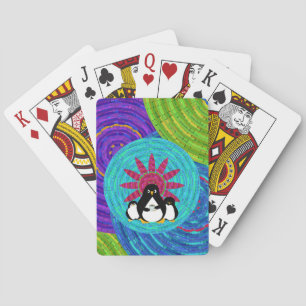 BoHo Penguins Poker Cards