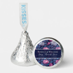 Boho Peonies Sparkle Forest Wedding Hershey®'s Kisses®