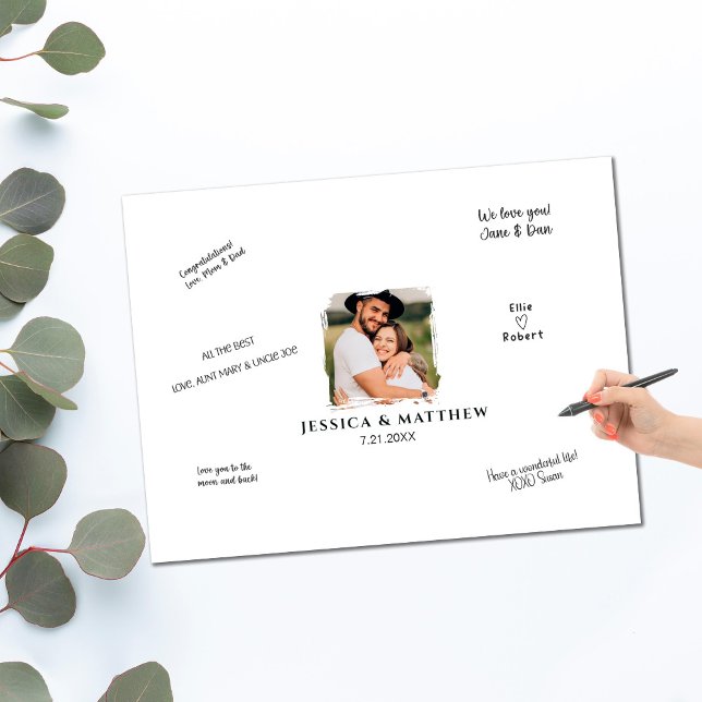 Boho Photo Alternative Guest Book Foam Board (Creator Uploaded)