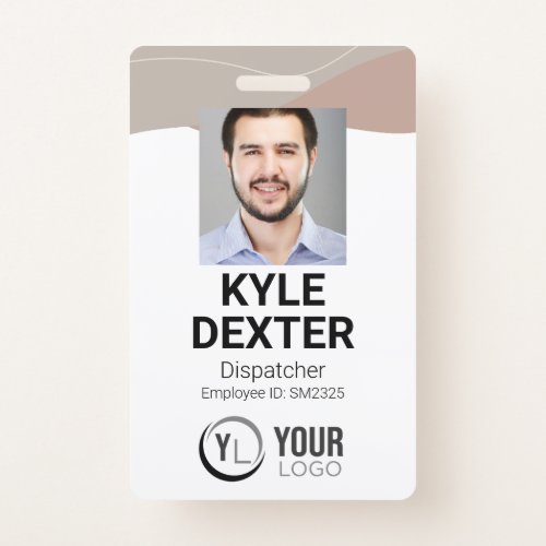 Boho Photo ID Badge