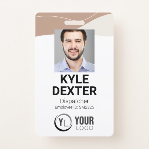 Boho Photo ID Badge