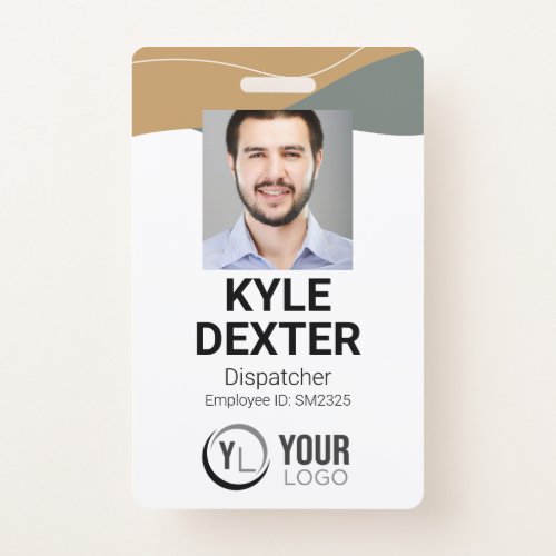 Boho Photo ID Badge