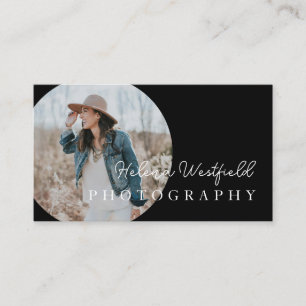 Boho Photo Small Business Card