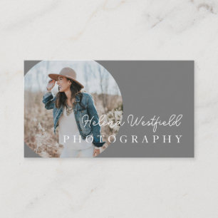 Boho Photo Small Business Card