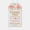Boho Pink Gold Flowers Bridal Shower Favors
