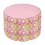 Boho Pink Pouf / Footrest at Zazzle