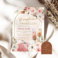 Boho Pink Pumpkin and Prosecco Bridal Shower