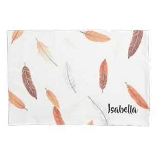 Boho Popular Feathers Luxury Collection Pillow Case
