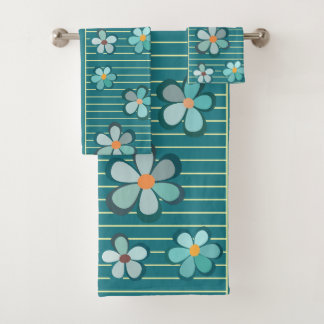 boho preppy style bath towel set