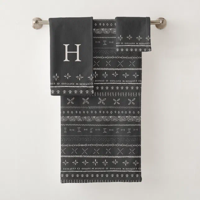 Boho Print Bath Towel Set | Zazzle