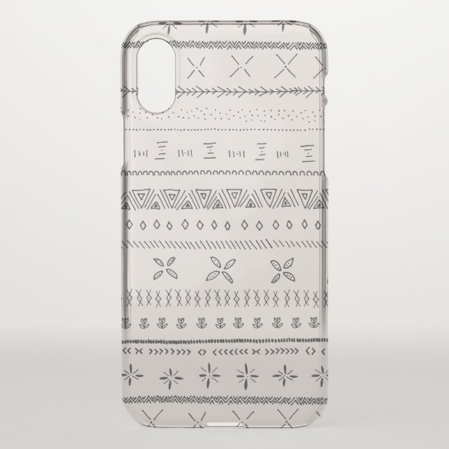 Boho Print Uncommon iPhone Case (Back)