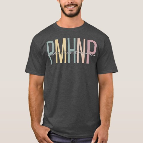 Boho Psychiatric Mental Health Nurse Practitioner  T_Shirt