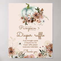 Boho pumpkin is on the way Diaper raffle