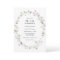 Boho Purple Wildflower Wreath Bridal Shower