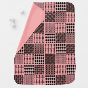 Boho Quilt Baby Blanket