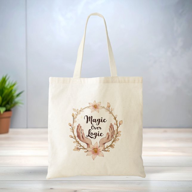 Boho Quote Elegant Stylish Tote Bag (Creator Uploaded)
