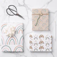 Boho Rainbow Wrapping Paper