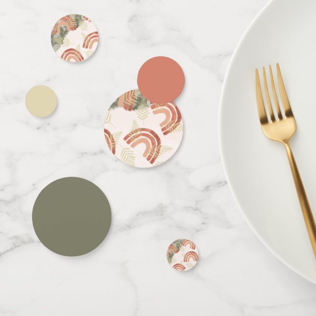 Boho Rainbow  Confetti (Group)