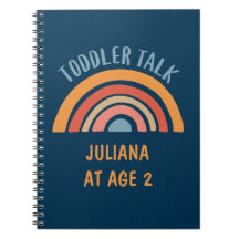 Boho Rainbow Funny Toddler Talk Personalized