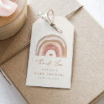 Boho Rainbow Neutral Baby Shower Thank You Favor Gift Tags<br><div class="desc">Boho Rainbow Neutral Baby Shower Thank You Favor Gift Tags. Click the edit/personalize button to customize this design.</div>