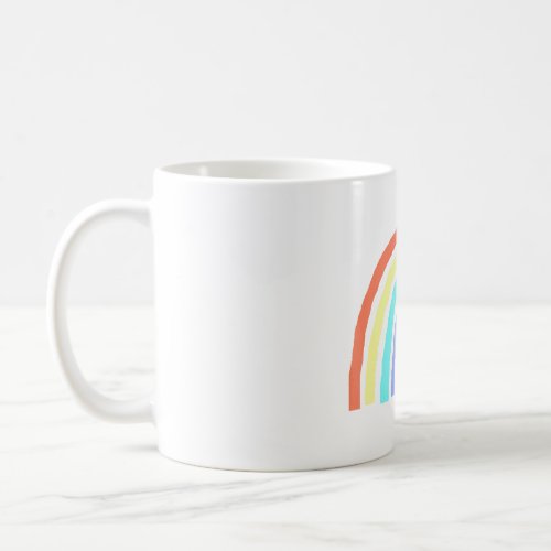 Boho Rainbow Pride Lbgtqia  Coffee Mug