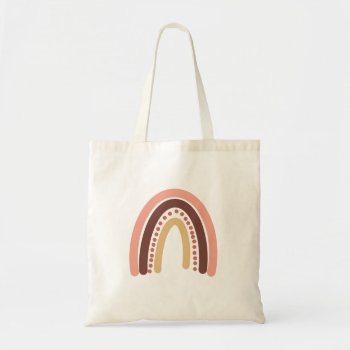 Boho Rainbow Tote Bag by coffeecatdesigns at Zazzle