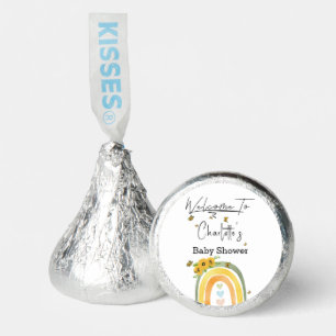 Boho Rainbow With Sunflowers Baby Shower Hershey®'s Kisses®