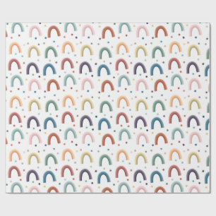 Boho Rainbow Wrapping Paper