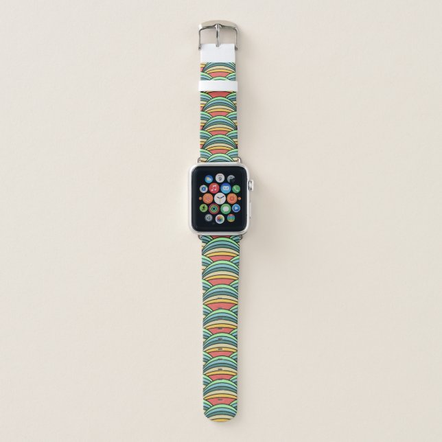 Boho Rainbows Apple Watch Band (Front)