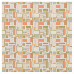 Boho Rectangles  Fabric