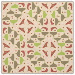 Boho Retro Modern Graphic Fabric