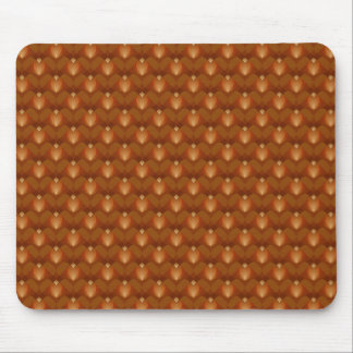 Boho Retro Pattern in 70s Style Mouse Pad