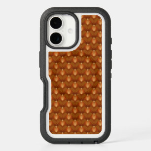 Boho Retro Pattern in 70s Style iPhone 16 Case