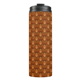 Boho Retro Pattern in 70s Style Thermal Tumbler