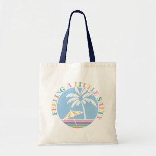 Boho Retro Summer Quote Tote Bag