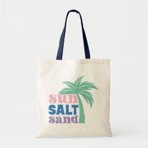 Boho Retro Summer Quote Tote Bag