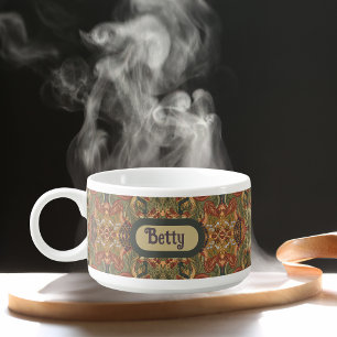 Boho Rhapsody Customizable Chili Bowl