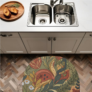 Boho Rhapsody Flipped Half Circle Doormat
