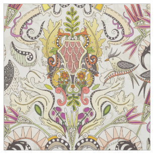 boho rococo pearl fabric