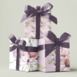 Boho Rose Wrapping Paper Sheets<br><div class="desc">Celebrate any special occasion with these lovely boho watercolor pink and purple rose wrapping paper sheets! Perfect for Valentine's Day,  birthdays,  Mother's Day,  weddings,  or bridal showers!</div>