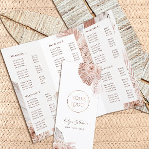 Boho roses brochure