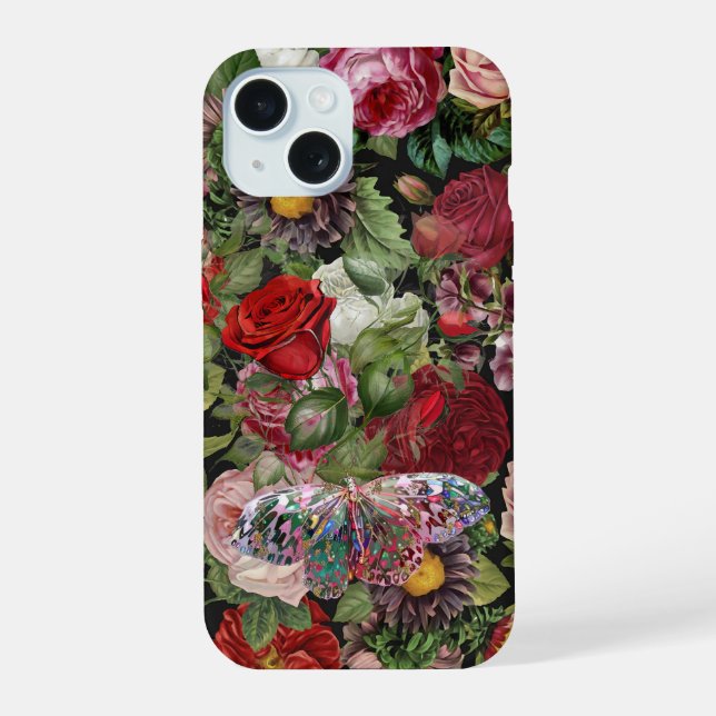 Boho Roses Iphone Case (Back)