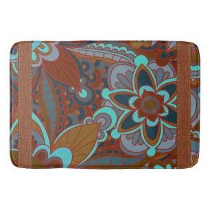 Boho, Rustic Bath Rug