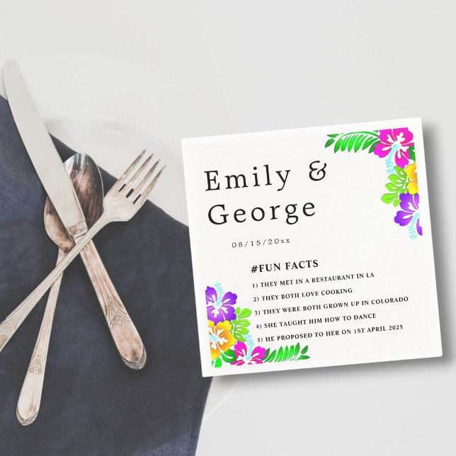 Boho Rustic Colorful Roses Summer Floral Wedding Napkins (Creator Uploaded)